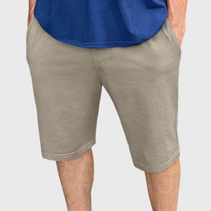City Threads Men's 100% Cotton Soft Knit Jersey Shorts - USA-Made - 1 of 4