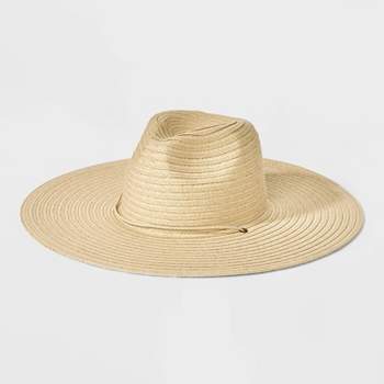 Packable Paper Straw Floppy Hat - Shade & Shore™ : Target