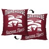 18" x 18" NCAA Morehouse Maroon Tigers Alumni Pillow - 2 of 3