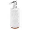 Nicole Miller Lena Toothbrush Holder & Lotion Dispenser Set - 2 of 3
