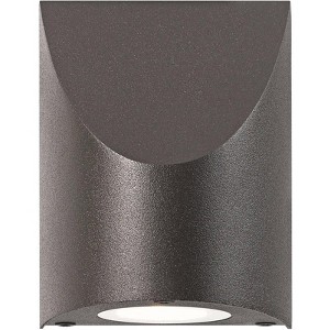 Sonneman Shear 4 3/4"H Textured Bronze LED Outdoor Wall Light - 1 of 1