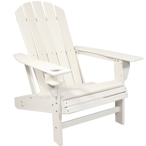 Adirondack chair discount with cup holder