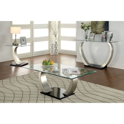 Sylvie Satin Occasional Table Collection - HOMES: Inside + Out