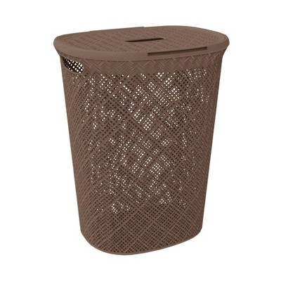 1.7bu Laundry Hamper Twill - Room Essentials™