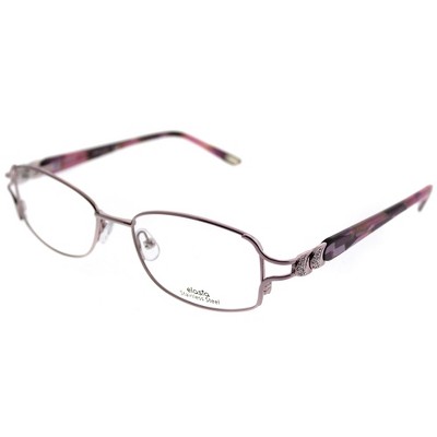 Emozioni  NEH Womens Oval Eyeglasses Rose 51mm