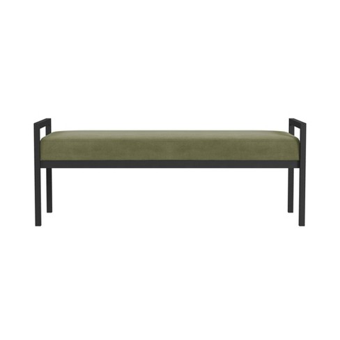 Sage green hotsell bench cushion