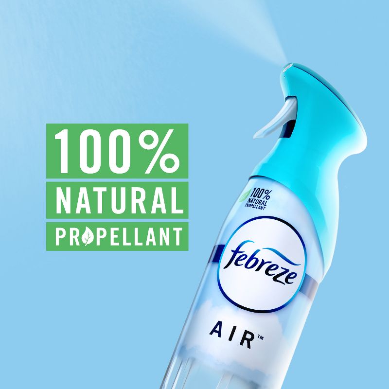 Febreze Aerosol Room Spray Air Freshener with Downy - April Fresh Room Scent - 17.6oz/2pk, 5 of 11