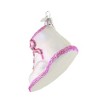 Old World Christmas 2.25 In Pink Baby Shoe Ornament Birth Baptism Tree Ornaments - 2 of 3