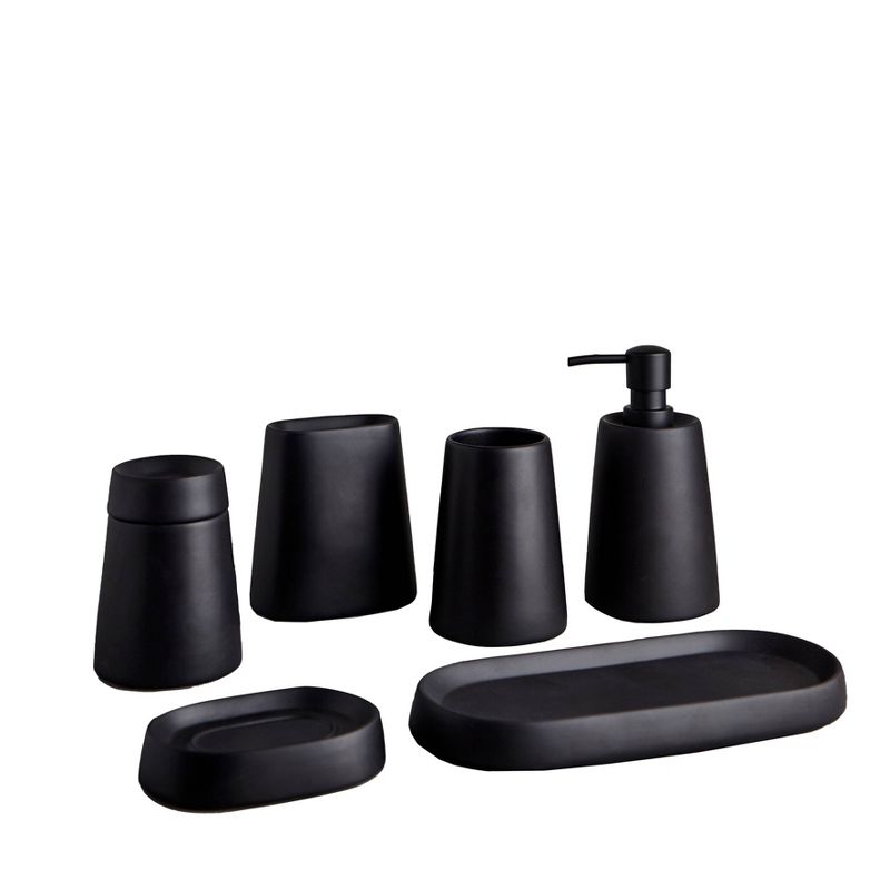Crater Toothbrush Holder Black - Moda at Home, 3 of 4