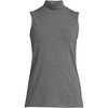 Lands' End Women's Lightweight Jersey Skimming Sleeveless Mock Neck - image 2 of 2