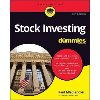 Stock Investing for Dummies - (For Dummies) 6th Edition by  Paul Mladjenovic (Paperback)