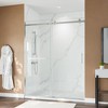 Simple Modern Art Shower Door - 2 of 4