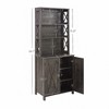 TiramisuBest 70.87" Tall Kitchen Pantry, Storage Cabinet , Kitchen Cabinet , Drawer and Adjustable Shelves, for Kitchen, Dining Room, White - 3 of 4