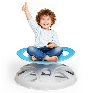 Kids Sensory Swivel Chair,Spinning Chair for Autistic Kids with Safety Handle & Non-Slip Design, Training Body Coordination - 1 of 4