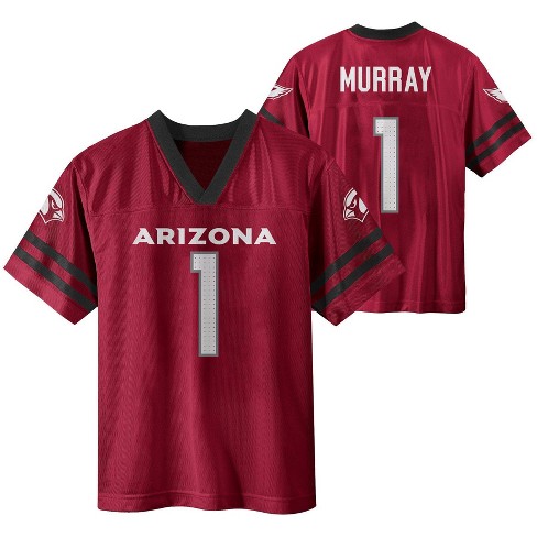 NFL Arizona Cardinals Boys' Short Sleeve Murray Jersey - Xs