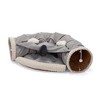 Cat's Telescopic Tunnel Cushioned Bed Pet Nest Teasing Balls Zipper Connection Feline Supplies - 4 of 4