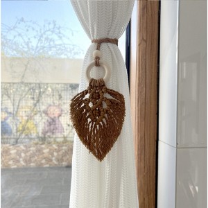 Bohemian Colorful Leaves Curtain Tiebacks-Tree City - 1 of 3