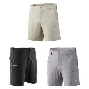 Huk Men's Next Level 10 Quick-drying Performance Fishing Shorts With Upf  30+ Sun Protection : Target