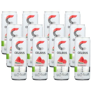Celsius Watermelon Berry Non-Carbonated Energy Drink - Case of 12/12 oz - 1 of 4
