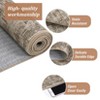 Machine Washable Area Rug Non-Slip Stain Resistant Solid Modern Abstract Carpet Contemporary Accent Throw Floor Carpet for Dining Room Home Office - 4 of 4
