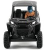 Can-Am Commander XT 1000R Matt Black with Driver Figure 1/32 Diecast Model by BRP Models - 4 of 4