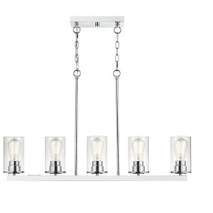 Millennium Lighting Verlana 5 - Light Pendant in  Chrome - 1 of 2