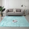 "Cozy Collection" Ultra Soft Fluffy Faux Fur Sheepskin Area Rug - 2 of 4