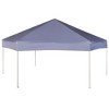 vidaXL Hexagonal Pop-Up Marquee with 6 Sidewalls Dark Blue 11.8'x10.2' - 4 of 4