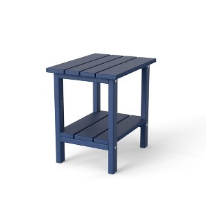 Yardgrace All Weather Space Saving HDPE Double Layer Coffee Table - 1 of 4