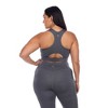 Plus Size Racer Back Sports Bra - White Mark - 3 of 4