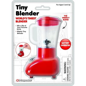 Playmaker World’s Tiniest Blender, 5" Mini Red Battery-Powered Kitchen Toy, Ages 5+ - 1 of 1