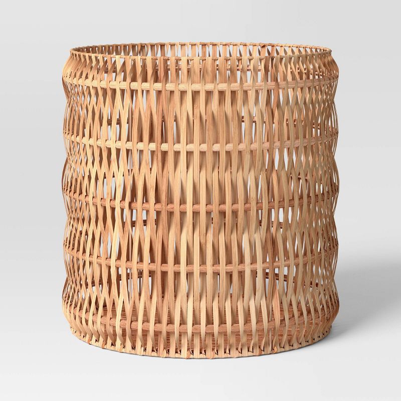 Large Vertical Natural Weave Basket - Threshold&#8482;, 1 of 5