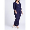 ELOQUII Women's Plus Size Button Front Long Ribbed Cardigan - 4 of 4