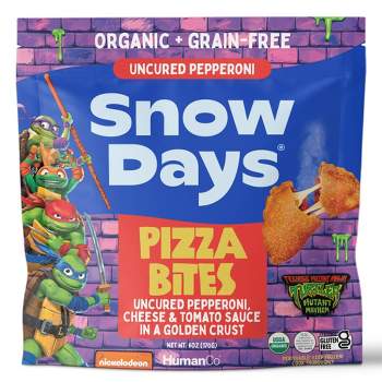 Snow Days Pepperoni Frozen Gluten Free Organic Pizza Bites - 6oz