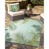 Liora Manne Marina Garden Indoor/Outdoor Pillow.. - 2 of 4