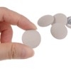 Unique Bargains Metal Shank Round Cloth Covered DIY Sewing Buttons 20 Pcs - 4 of 4