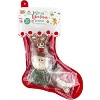 Midlee Christmas Dog Treats Filled Stocking- Pre- Made Christmas Pet Gift - 3 of 3