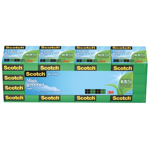 Scotch Wall Safe Tape Dispenser .75 in x 650 in Transparent, 2 Pack, Size: .75 x 650 in, Clear