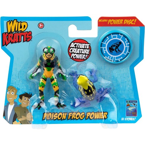 Jazwares Wild Kratts Creature Power Action Figure Toys - Poison Dart Frog Power, Set of 2 - image 1 of 4