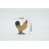 Collectible Wildlife Gifts | Bird, Rooster, Cock, Chicken, Museum Quality, Hand Painted, Rubber, Realistic, Model,  Toy, Gift,   1 1/2"   CH507 BB156 - 3 of 4
