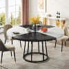 Tribesigns 47-inch Round Dining Table - image 3 of 4