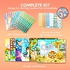 Joyfy Dot Art Kit for Kids Age 3+, Princess/Animals/Dinosaur Themed No Mess Sticker Craft, Ideal Arts & Crafts Supplies, Birthday Gifts for Boys Girls - 2 of 4