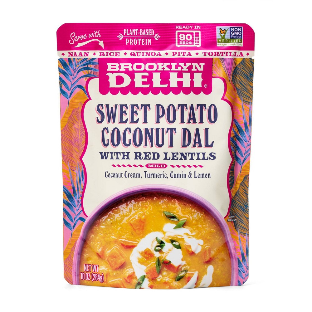 Brooklyn Delhi Sweet Potato Coconut Dal with Red Lentils - 10oz