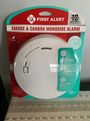 First Alert Prc710 Slim Smoke & Carbon Monoxide Detector With ...