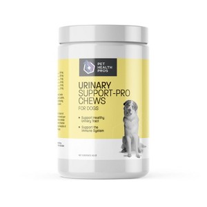 Pet Health Pros Dog UTI Support- Urinary Tract Pro Soft Chews with Cranberry for Urinary Relief - Bladder Supplement with Echinacea for Dogs - 60 ct - 1 of 4