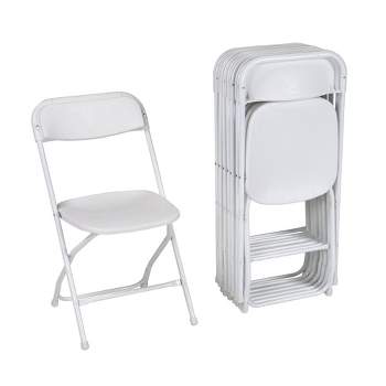 Cosco 8pk Zown Plastic Stackable Indoor/Outdoor Folding Chairs