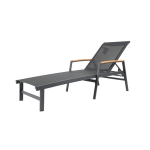 Outdoor Lounge Chairs with Adjustable Backrest and Mesh Seat, Chaise Lounge Chair for Patio or Poolside Comfort-Maison Boucle - 1 of 4