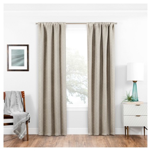 Isante Trellis Thermaweave Blackout Curtain Eclipse Target