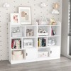 Bookshelf with 6 Compartments, Freestanding Shelves and Cube Organizer, for Bedroom Living Room Office Closet School - 4 of 4