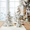 Glittered Pine Tree (Set of 3) - 2 of 4